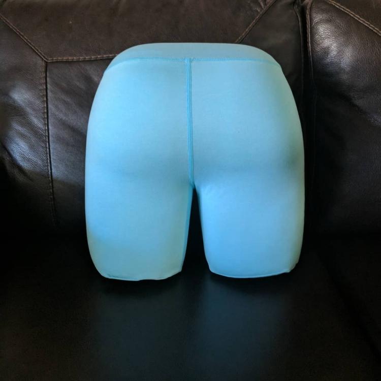 The Buttress: A Butt Shaped Pillow - Yoga pants wearing butt pillow