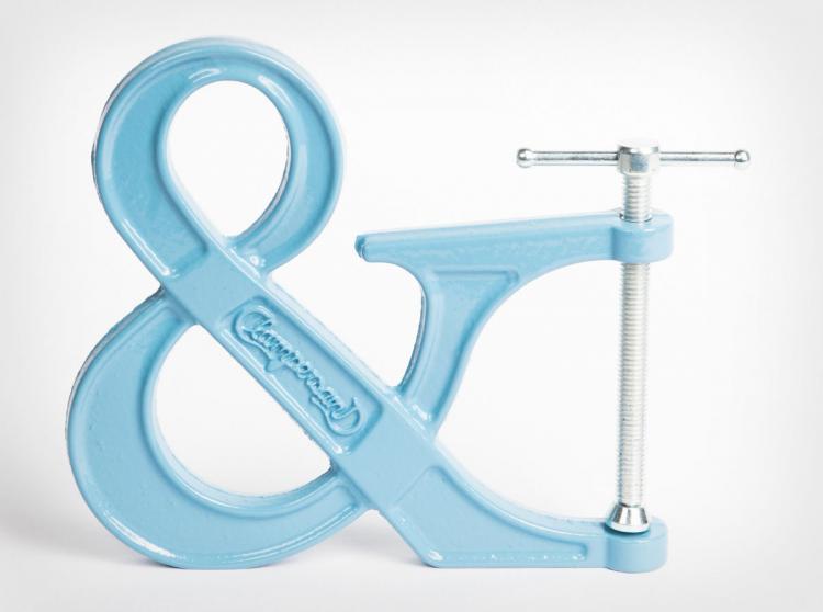 Clampersand Ampersand Clamp - Blue