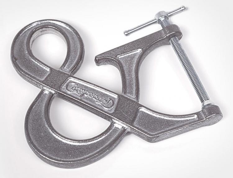 Clampersand Ampersand Clamp