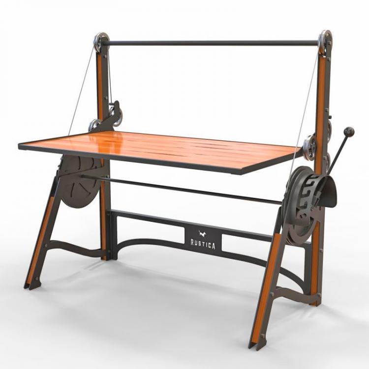 mechanical adjustable desk