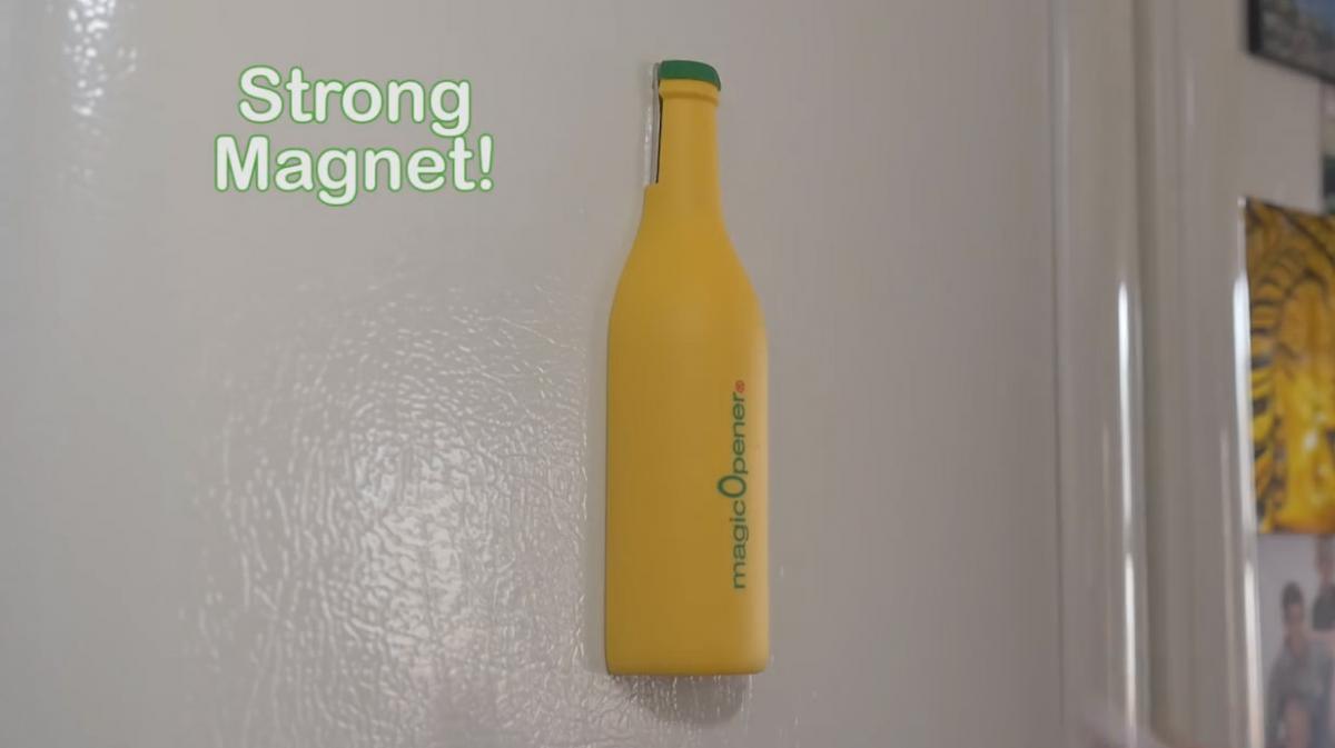 MagicOpener - Bottle Opener - Easy Open All Plastic & Water Bottles and Cans