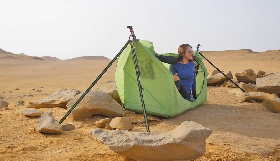 The Haven Tent Is Hammock Tent That Lets You Lay Completely Flat