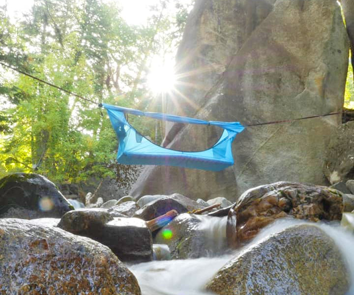 Haven Tent Lay Flat Hammock - Air mattress camping hammock lets you lay completely flat
