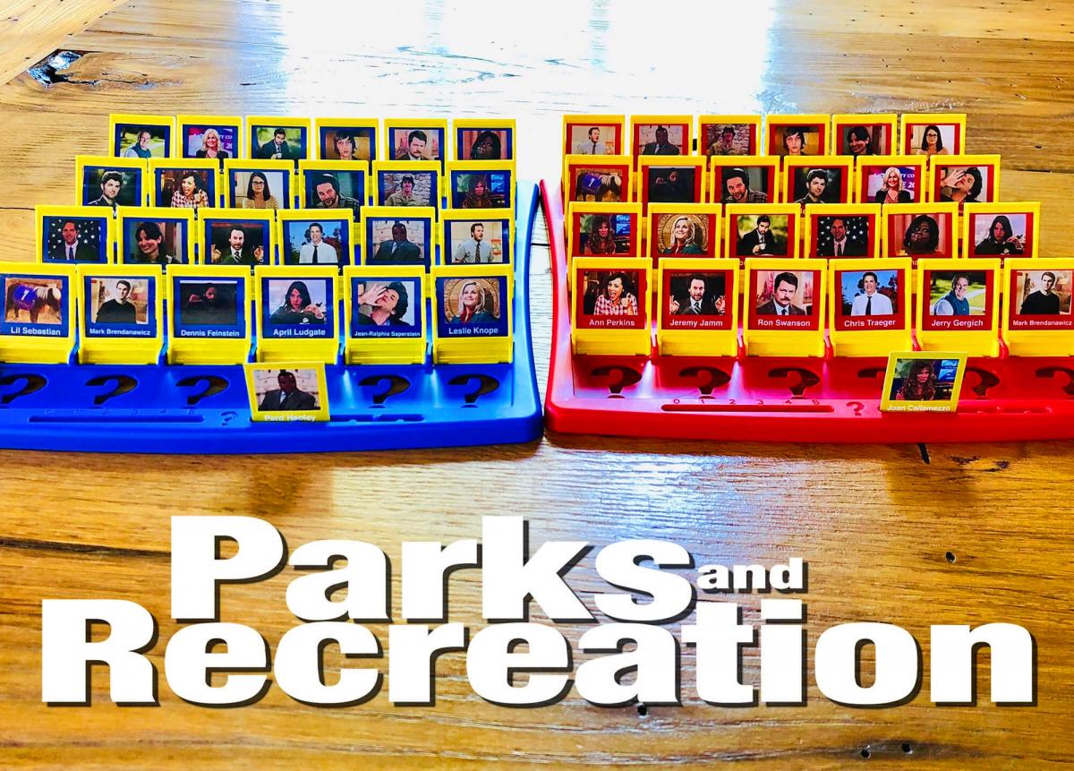 Parks and Recreation Guess Who Board Game