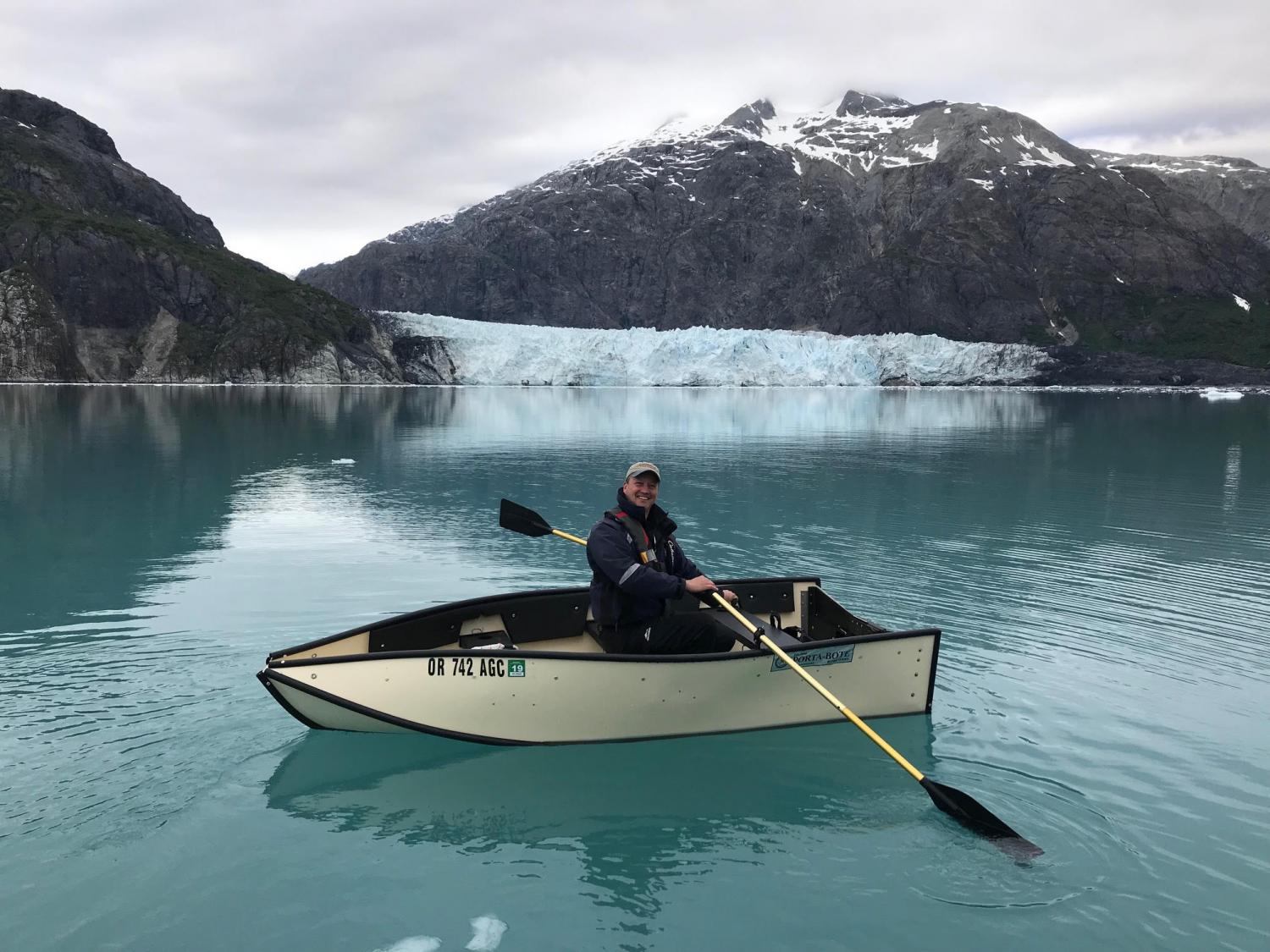 the porta-bote is a fully collapsible boat that can be