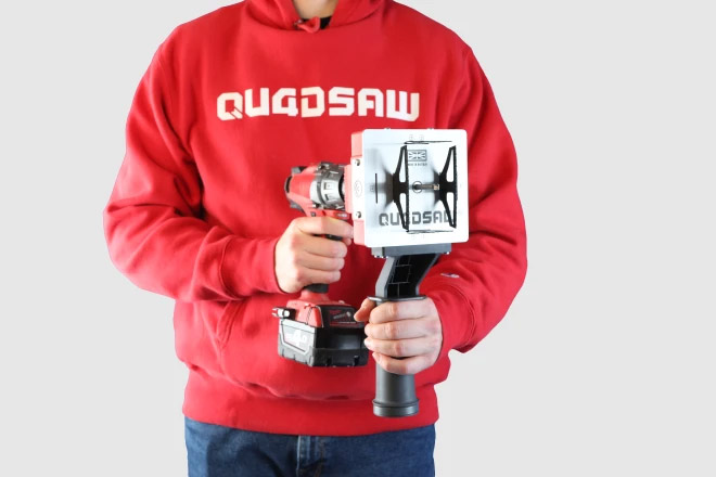 The Quadsaw Allows You To Drill Outlet Holes Into Drywall In Under 10 ...