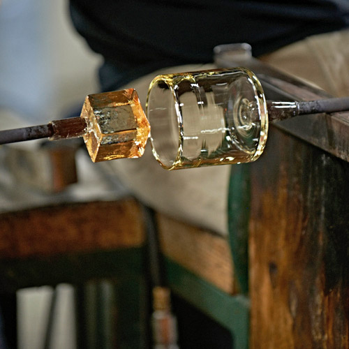 The Rocks Cube Glass: A Whiskey Glass With a Solid Glass Cube In It