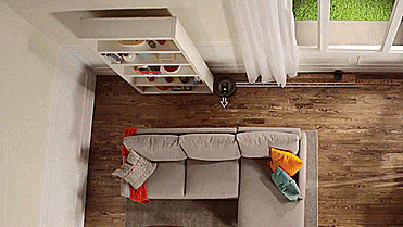 Roomba 980 Cleans Entire Level Of Your House - GIF