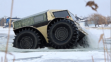 Sherp Russian Unstoppable ATV - GIF