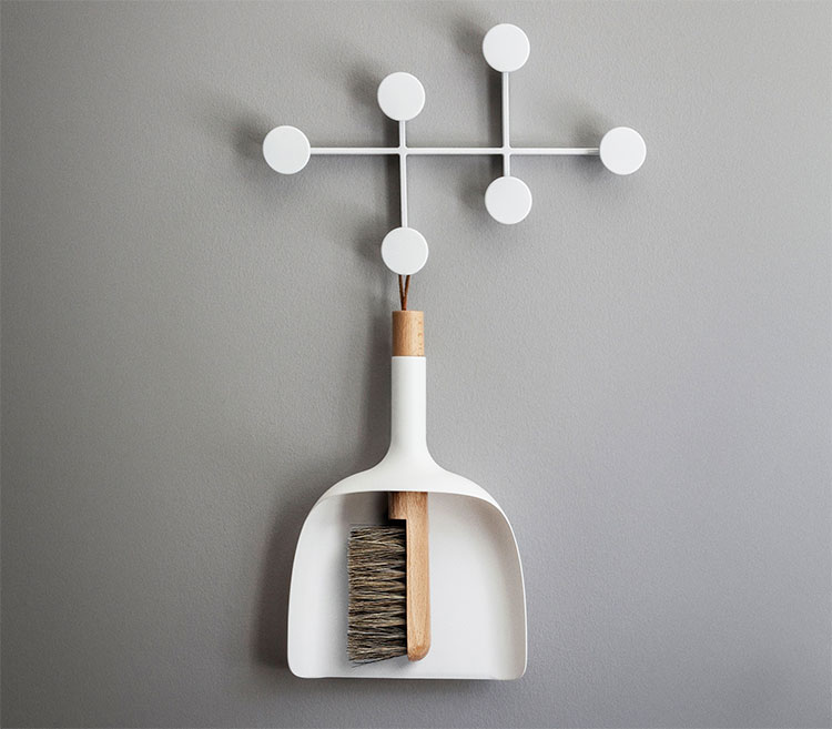 Sweeper and Funnel Dustpan with a Funnel