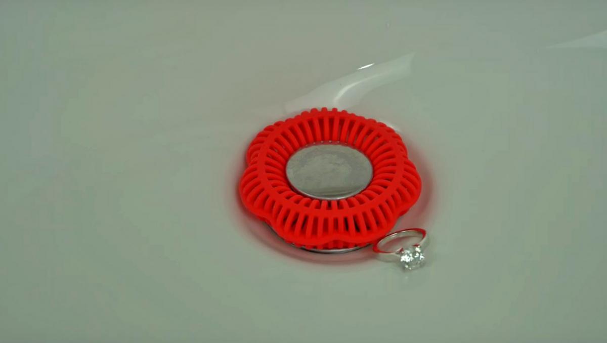 TUB RING TubRing The Ultimate Tub Drain Protector Hair Catcher