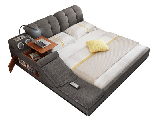 Platform bed deals with massage chair