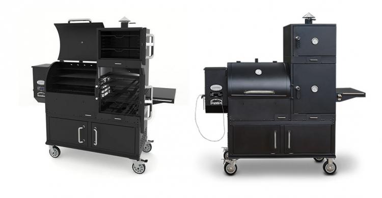 This Ultimate Grill Features 23.8 Square Feet Of Cooking Area - Louisiana Grills Champion Pellet Grill - Giant BBQ Smoker