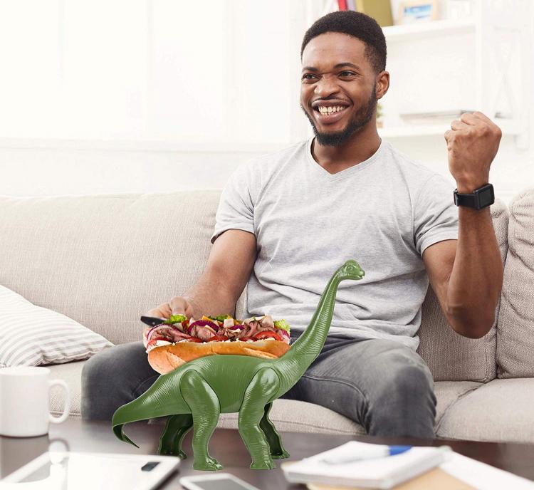 Weeniesaurus Dinosaur Shaped Snack and Hot Dog Holder