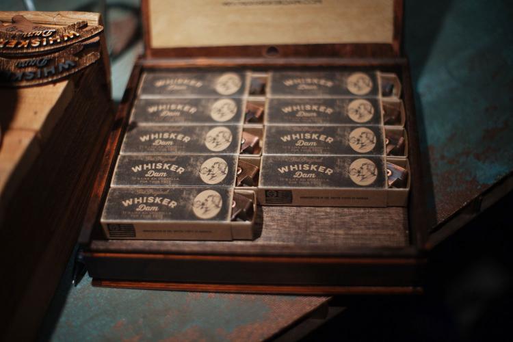  Whisker Dam Keeps Your Mustache Dry While Drinking