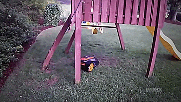 WORX Landroid Robot Lawn Mower - GIF