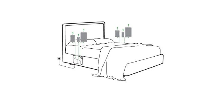 Z-Charge Bedside Device Charger
