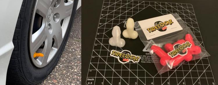 Tire Valve Stems & Caps - Heart / Tire Valve Stem Caps / Tire Valve