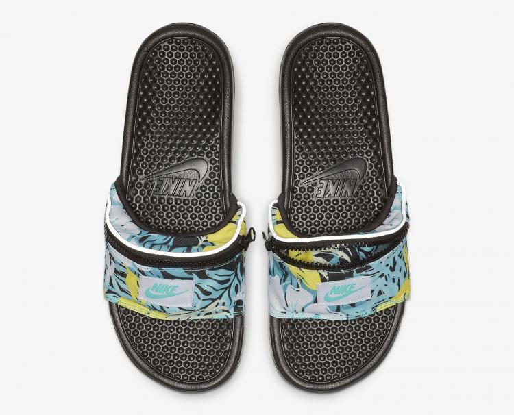 nike flip flops with fanny pack