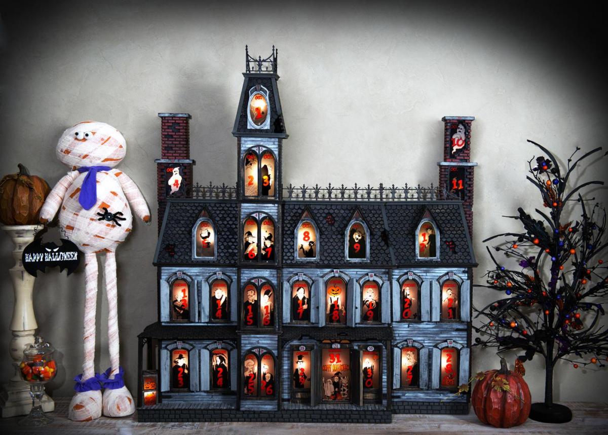 This Spooky Halloween Advent Calendar House Helps Countdown To October 31