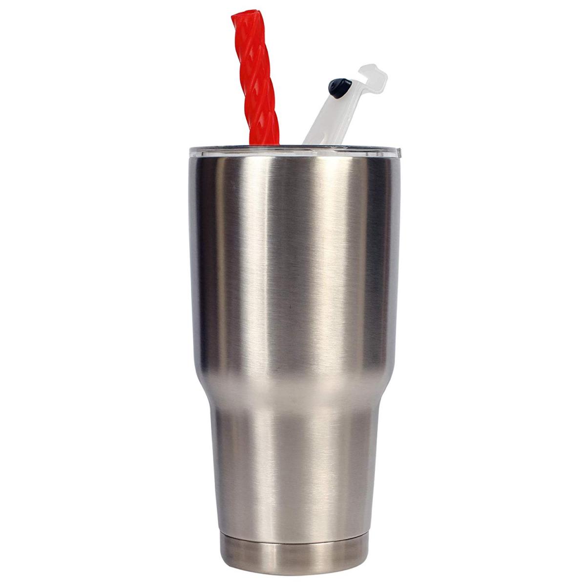 Cherry Red Reusable Straws: Sipping straws that look like licorice.