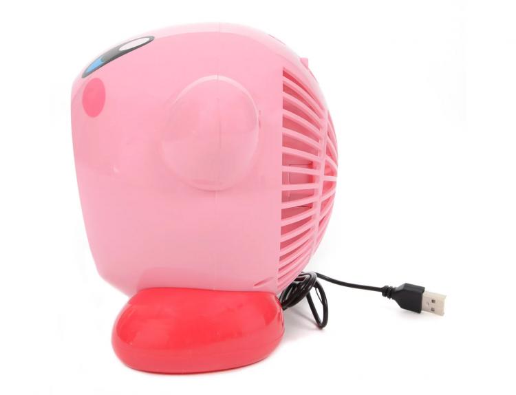 Kirby Fan - Geeky desk fan inhaling kirby gadget