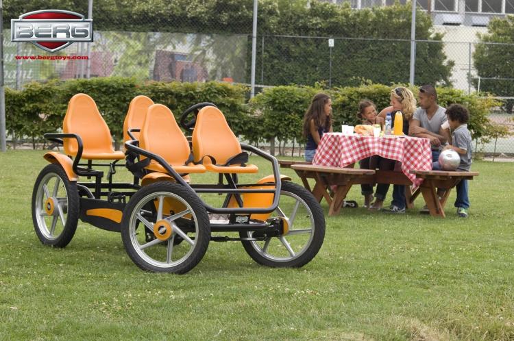 There s a 4 Person Bicycle That Fits The Whole Family