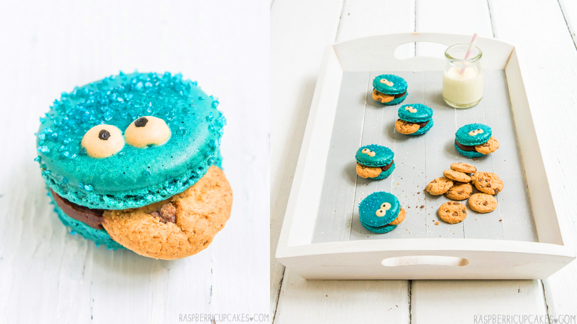 These Cookie Monster Macarons and Cupcakes Might Be Too Cute To Eat