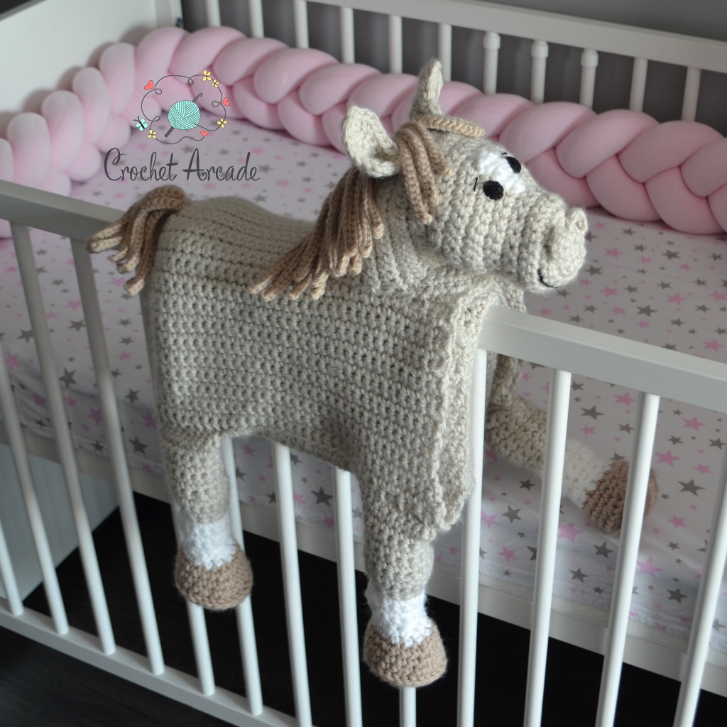 Animal baby best sale blanket crochet