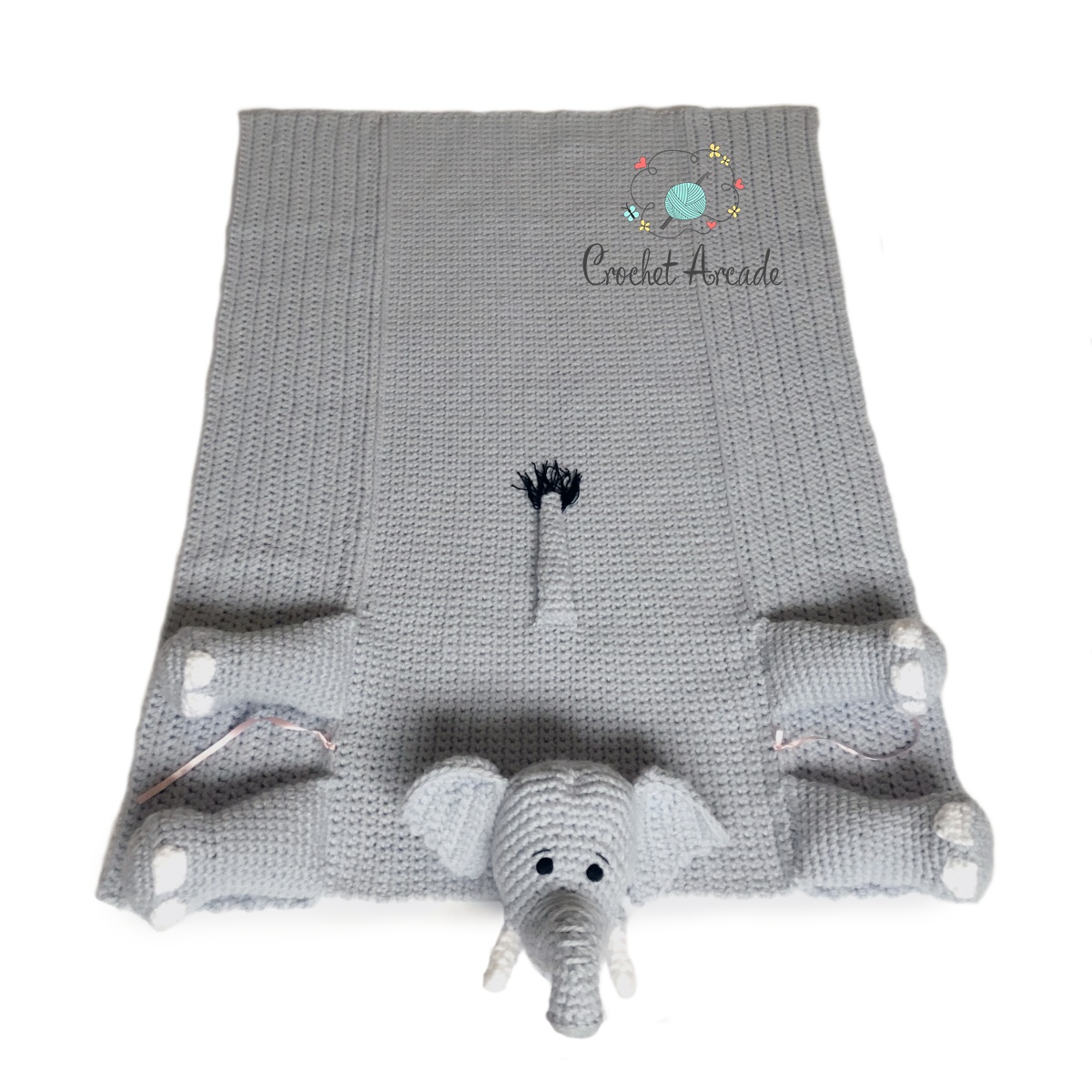 Crochet Animal Head Blankets - Cute Animal Baby Blankets