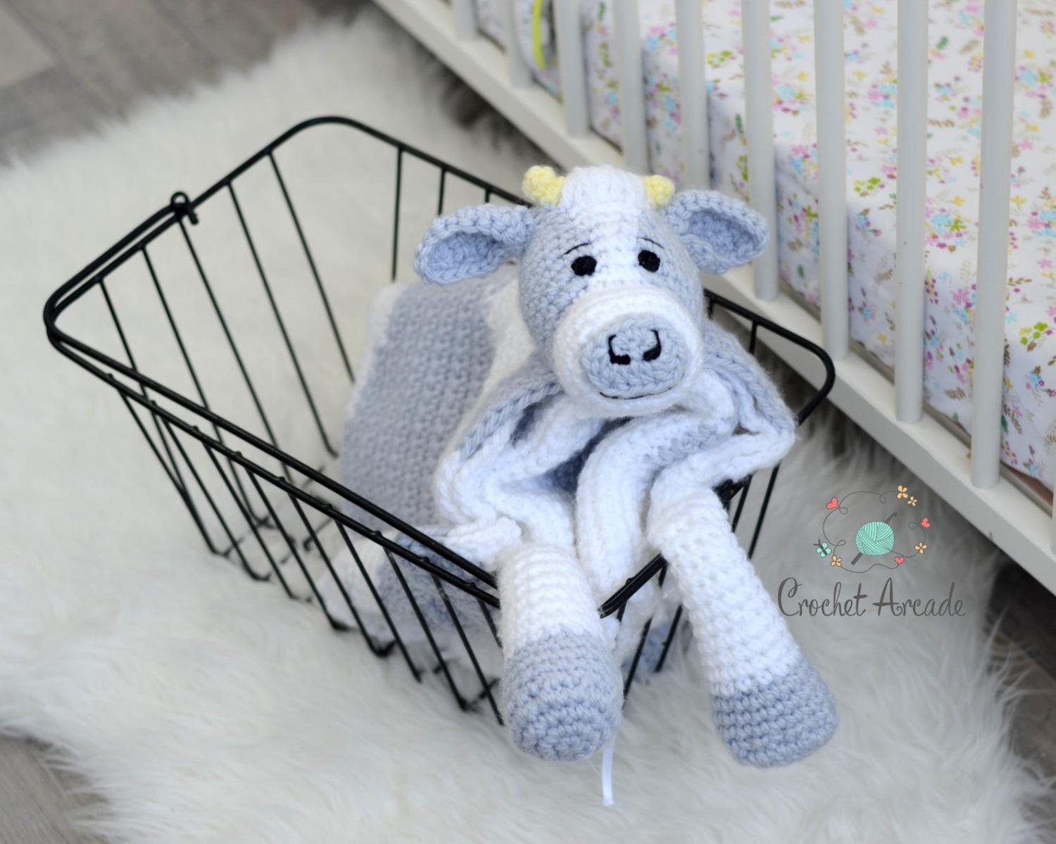 Crochet animal baby online blanket