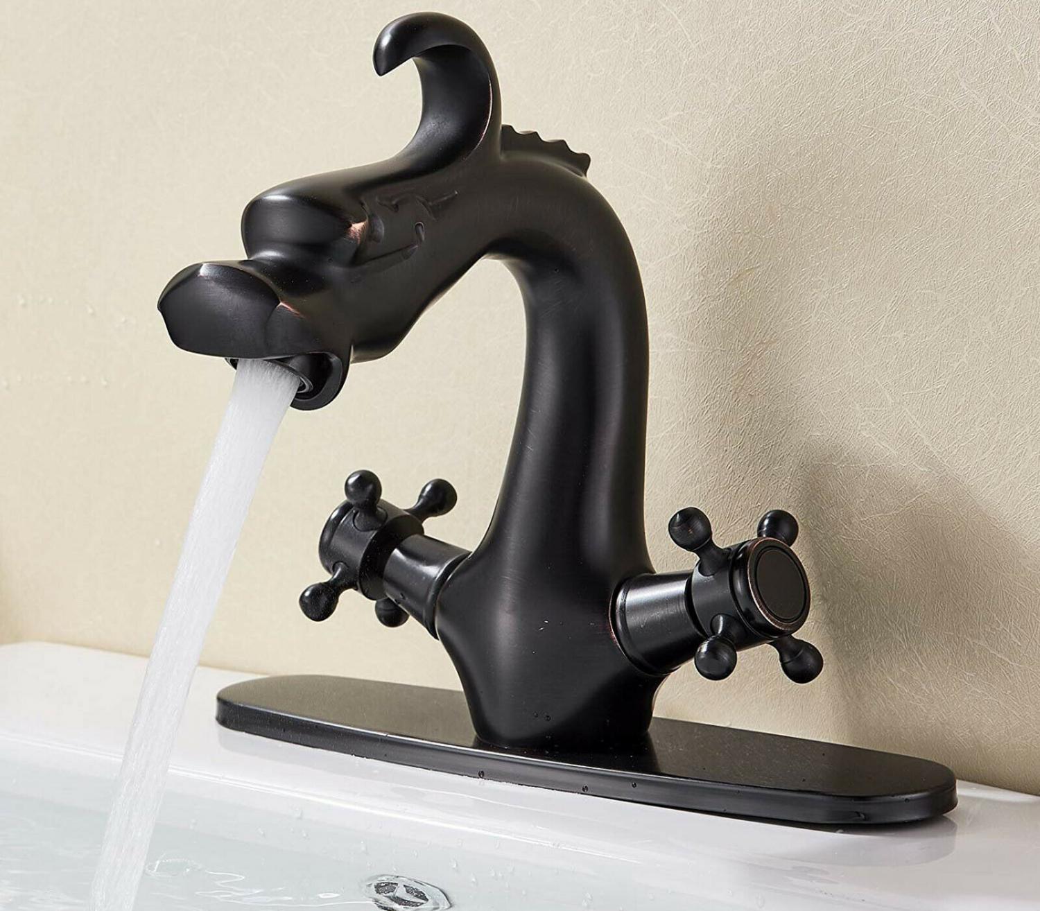 These Dragon Faucets Would Be Amazing For A Kids Bathroom 515 