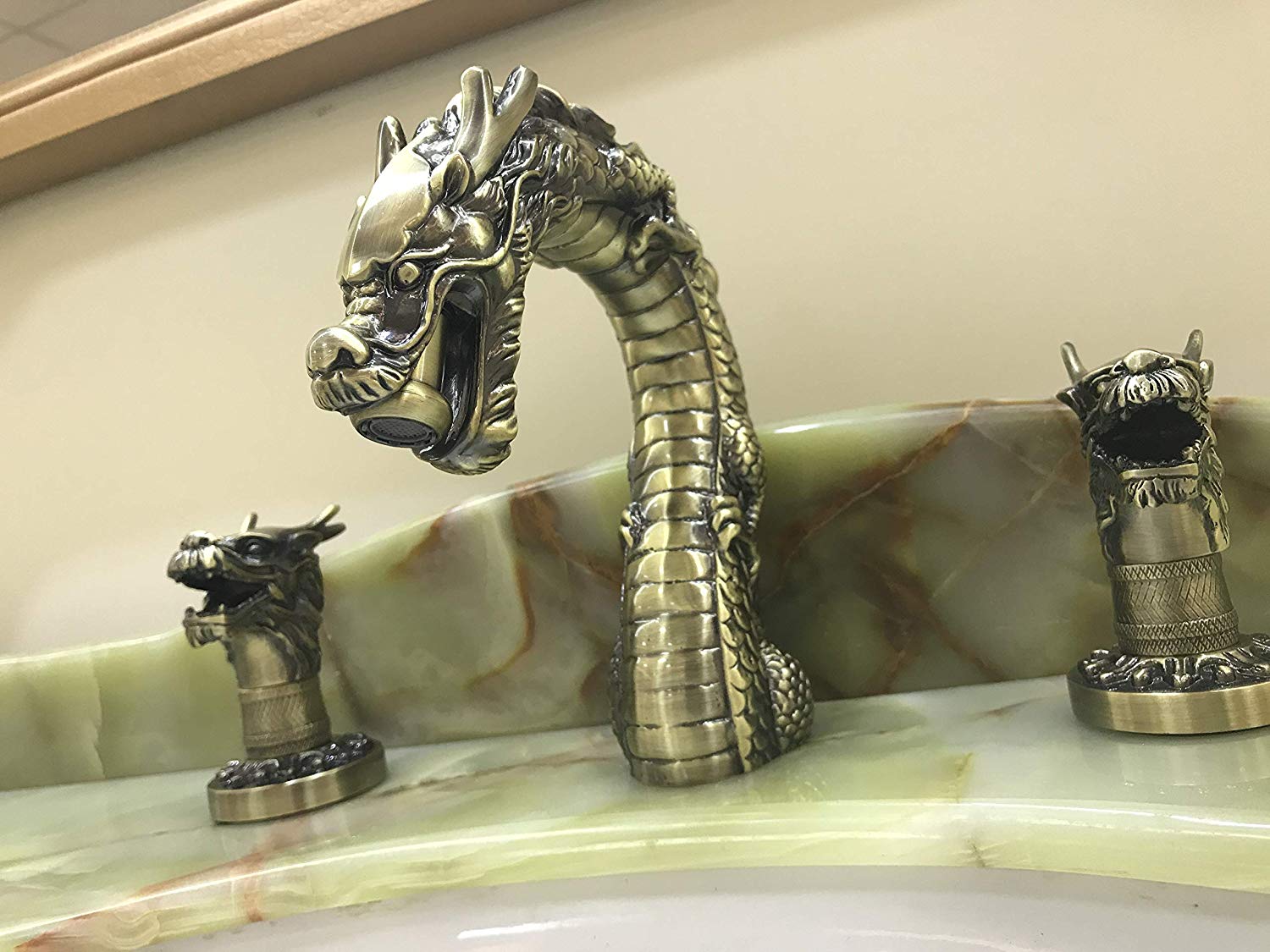 These Incredible Dragon Faucets Would Surely Turn Your Bathroom Into A   These Dragon Faucets Would Be Amazing For A Kids Bathroom 5253 