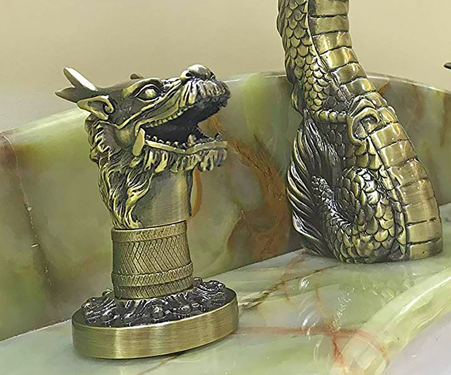 Dragon Faucet - Luxurious Dragon Bathroom Fixture