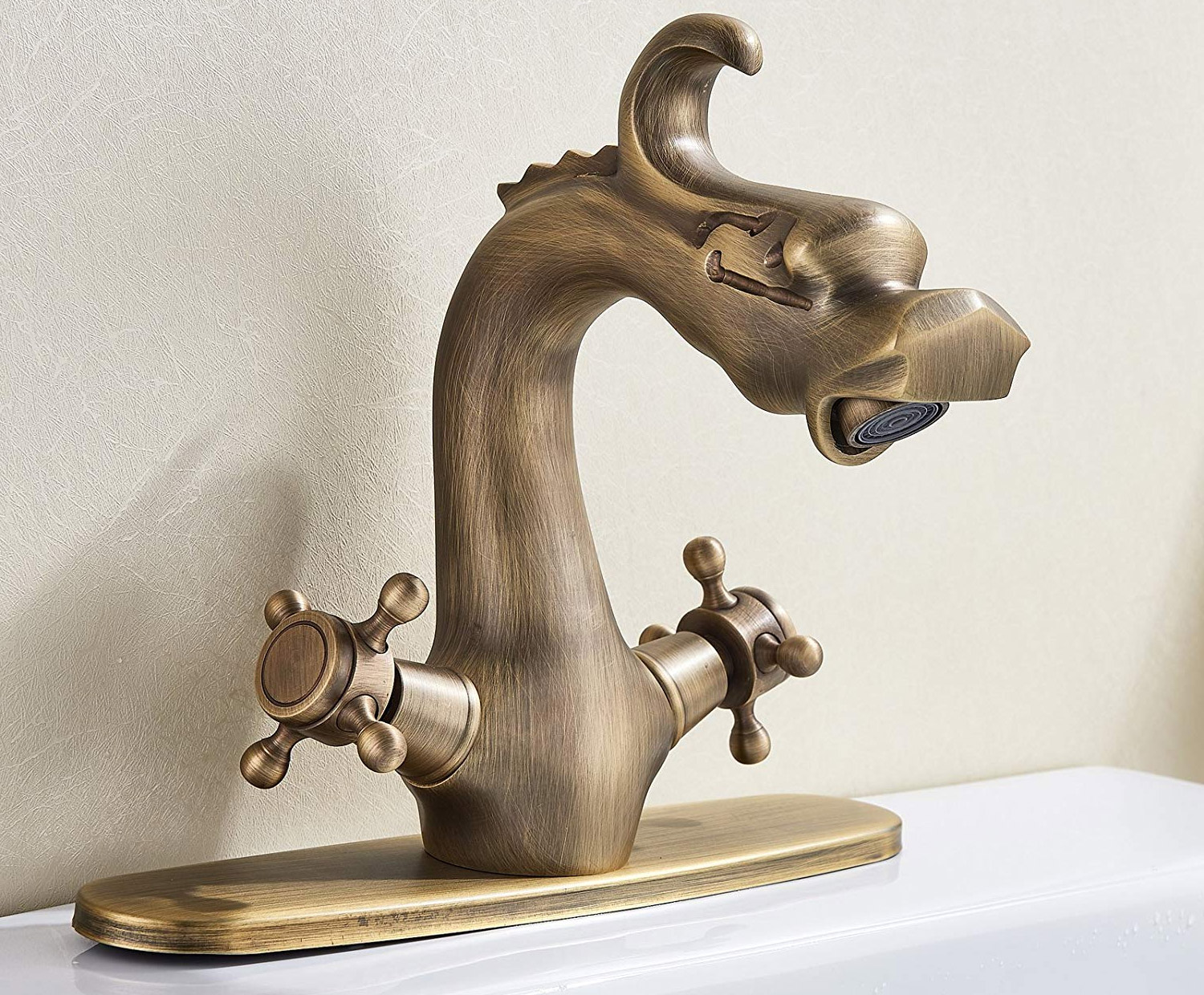 These Dragon Faucets Would Be Amazing For A Kids Bathroom 946 