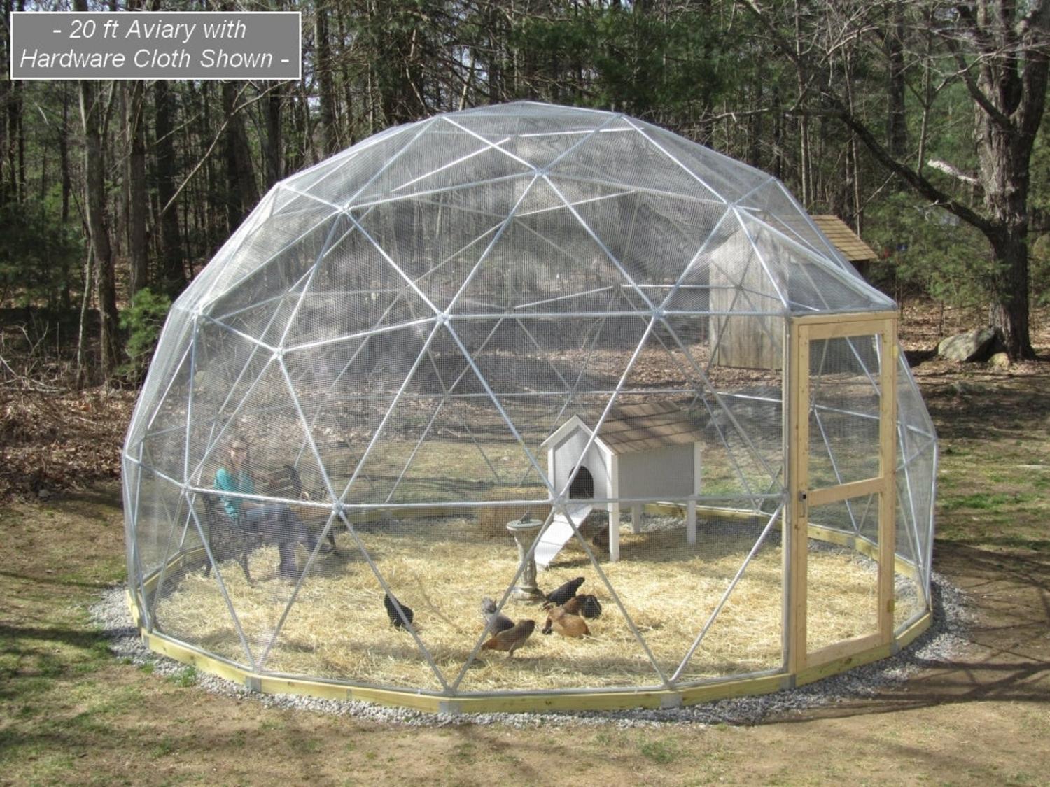 Geodesic Domes Chicken Coop Safety Dome