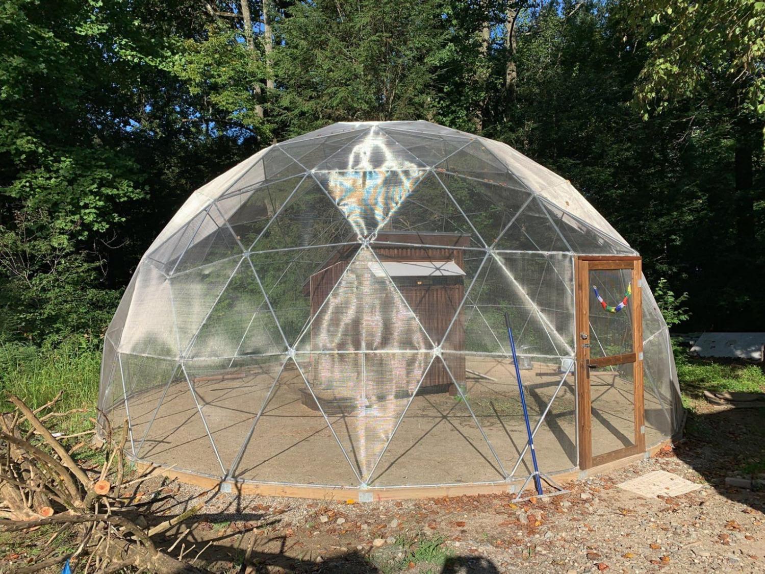 These Geodesic Domes Keep Your Chickens Safe With Plenty Of Room To Run ...