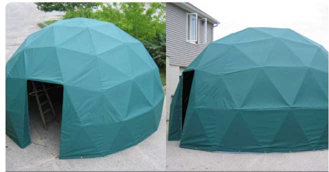 Geodesic Domes Chicken Coop Safety Dome