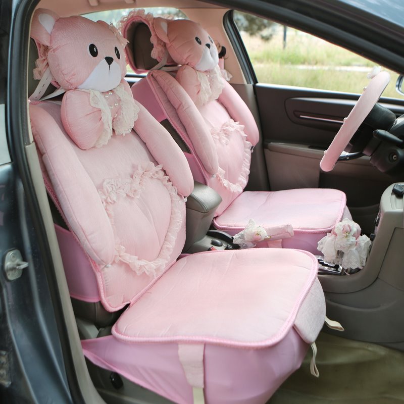 These Girly Decorative Seat Covers Will, Nice Car Seat Covers