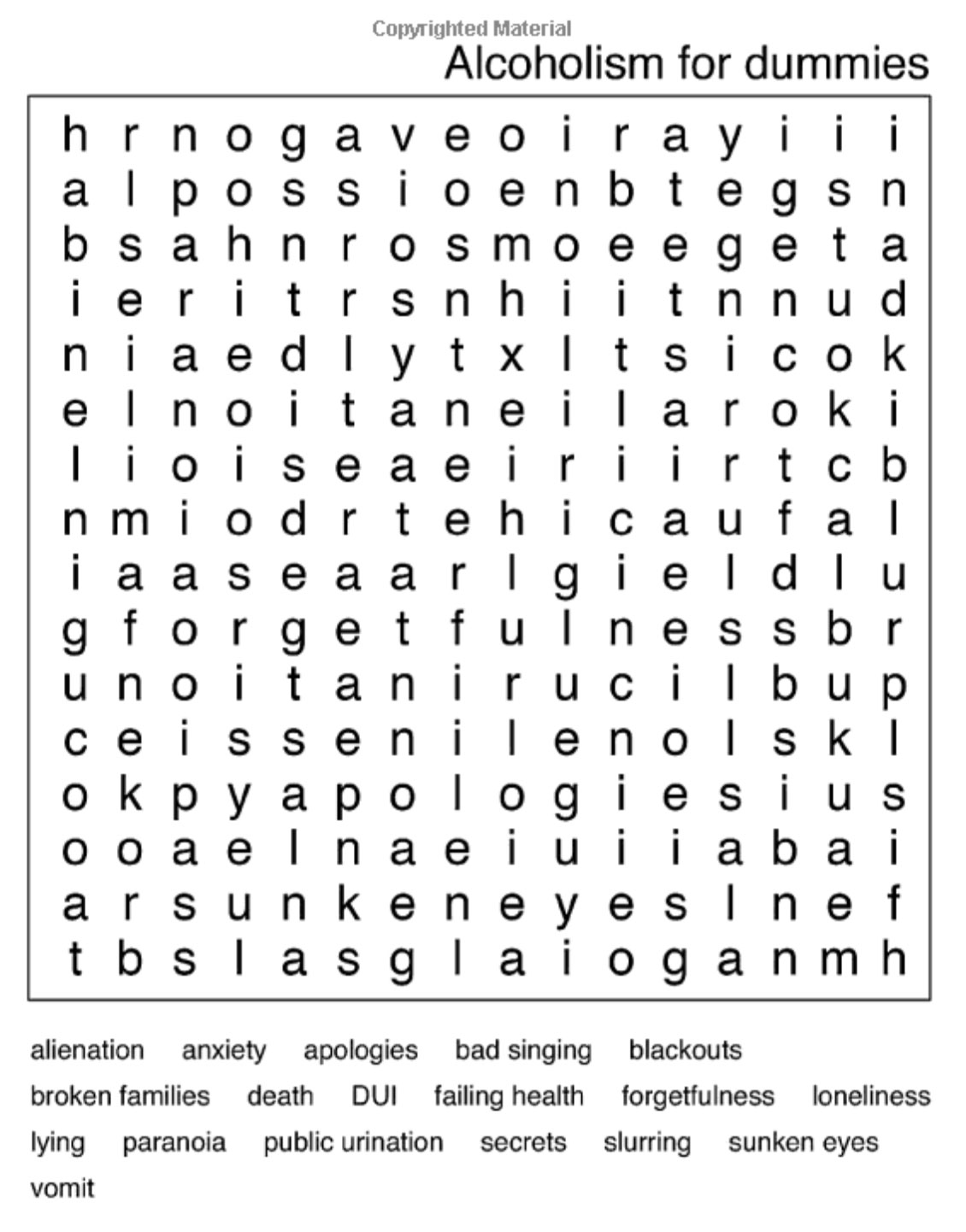 Inappropriate Word Search