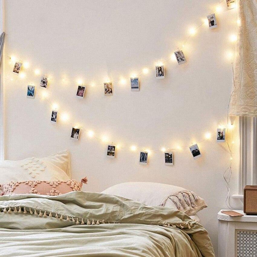 insalubre Minimizar fósil These LED Photo Clip String Lights Are The Coolest Way To Display Your  Photos