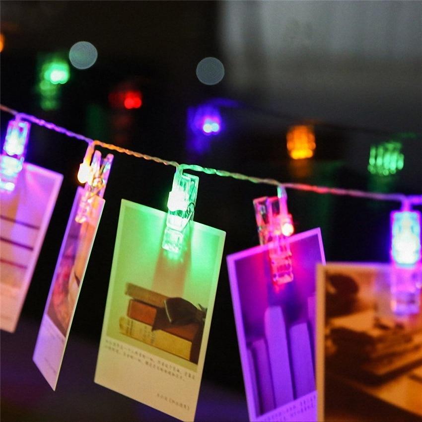 LED Photo Clip String Lights |TheBazaarist - Trendspotter of Originality