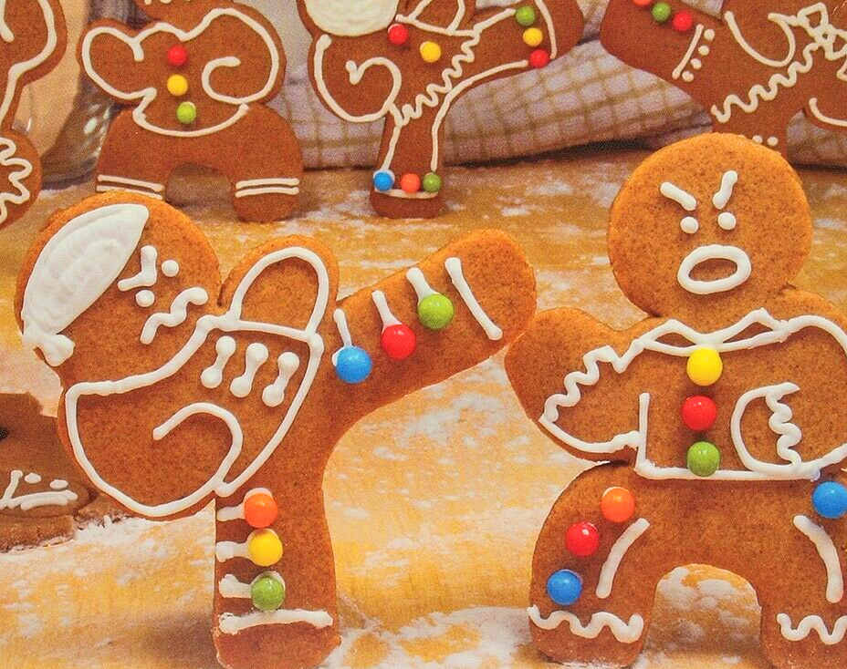 These Ninjabread Cookie Cutters Let You Make Fighting Ninja Gingerbread Men  Cookies