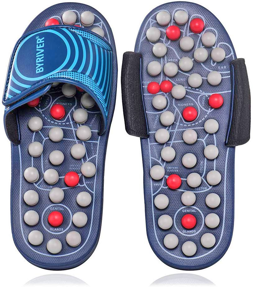 Byriver acupressure foot online massage slippers