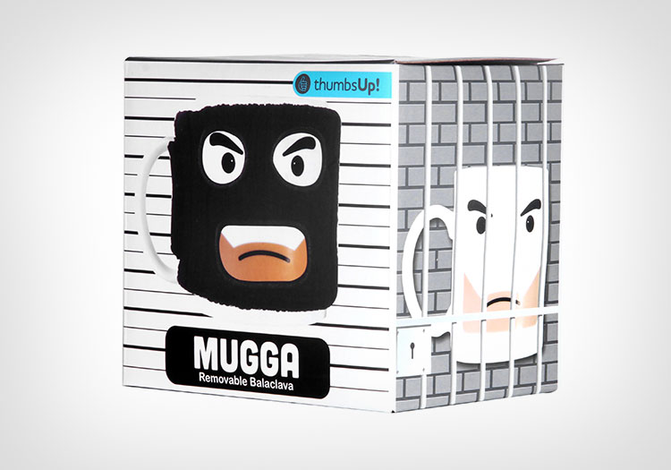 Mugga Mug Coffee Mug With Ski Mask