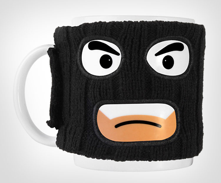 Mugga Mug Coffee Mug With Ski Mask