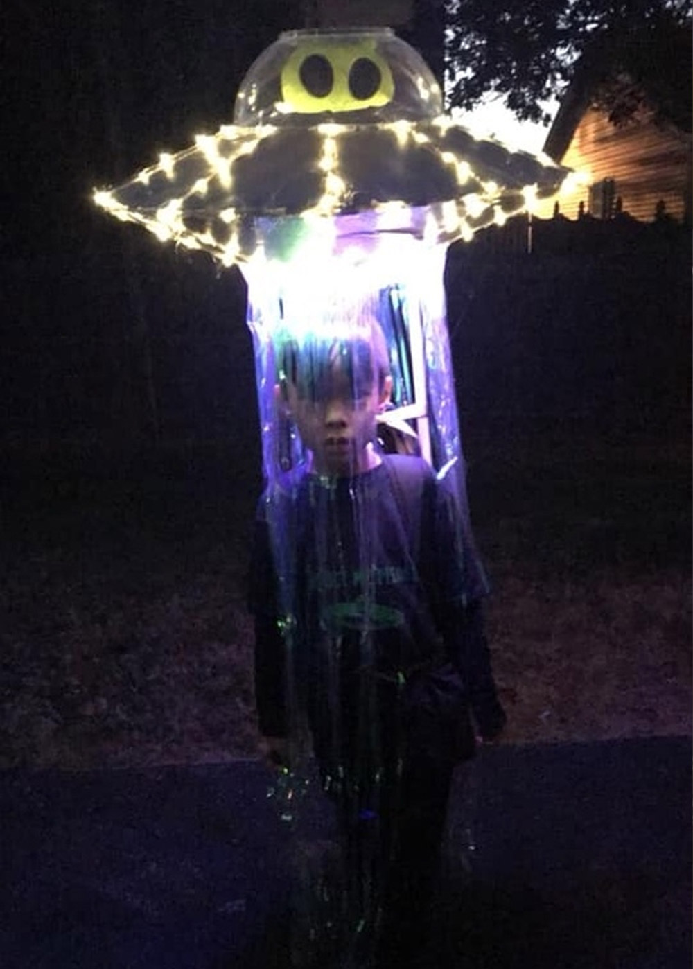 This Abducted By An Alien In UFO Costume Might Be The Greatest Halloween  Idea Ever