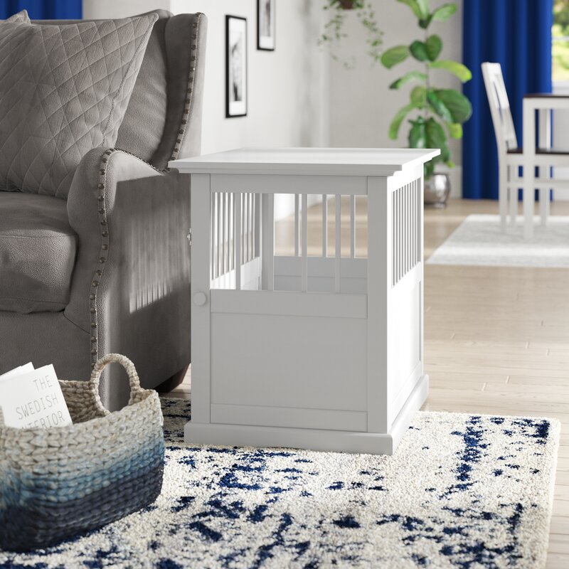 This Amazing Corner Credenza Also Doubles As A Pet Crate