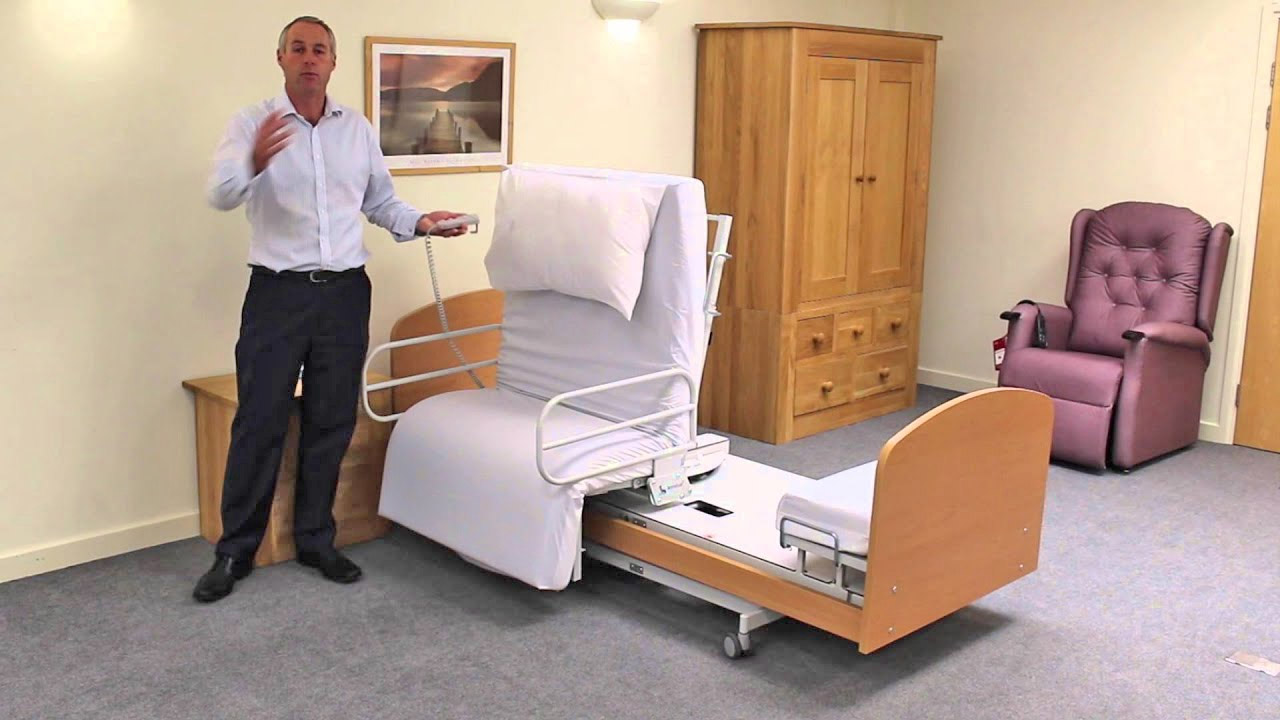 Rotoflex Automatic Rotating Bed Helps Those In Need Easily Get In and Out Of Bed