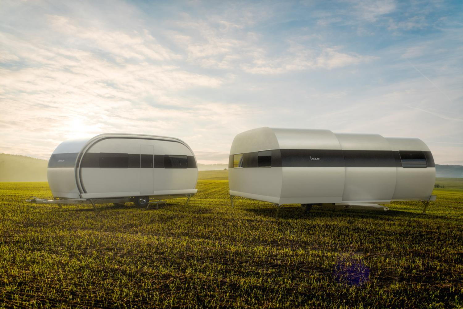 BeauEr 3X Travel Trailer Expands to Triple Its Size In Seconds